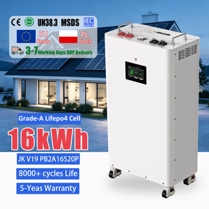 Batterie au lithium PL Stock Vertical JK V19 BMS 8000+ Deep cycle 51.2V 48V 280Ah 314Ah 15kWh 16kWh pour stockage d'énergie domestique - Product Image 1