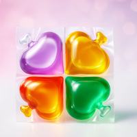 Capsules de lavage super concentrées à base de bio enzymes Lessive en gel jetable écologique pour vêtements Solution organique efficace