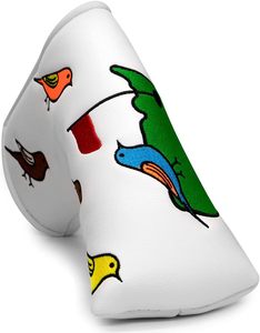 Couvre-chef en cuir synthétique magnétique imperméable broderie pour <span class=keywords><strong>Scotty</strong></span> <span class=keywords><strong>Cameron</strong></span> pour lame Odyssey pour Taylormade pour Ping - Product Image 1