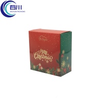 Caja de Regalo Sorpresa Navideña Personalizada con Logotipo Colorido, Caja de Embalaje de Perfume y Aperitivos Cindy de Alta Calidad con Bandeja Interior