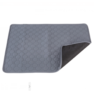 Tapis d'entraînement pour chiens en lin et nylon, imperméables, toutes saisons, lavables et jetables, pour animaux de compagnie, vente en gros personnalisée - Product Image 1