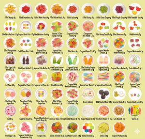 Golosinas de Glucosa con Sabor a Frutas Variadas al por Mayor en Bolsa - Dulces y Agridulces Bocadillos de Frutas - Product Image 2