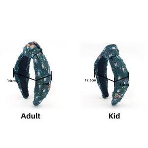 Dream Fashion Kids Crystal Pearl <strong>Headbands</strong> Demin Colorful Sequin Designer Hair Accessories Cute <strong>Baby</strong> Girl <strong>Headband</strong> - Product Image 2