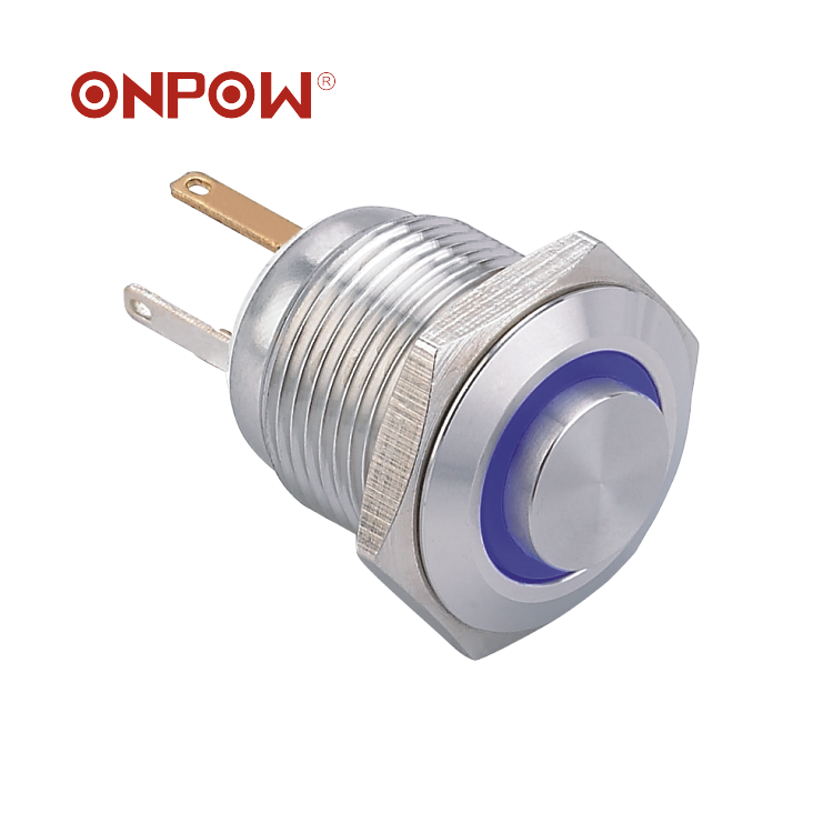 ONPOW 16mm normally open push button