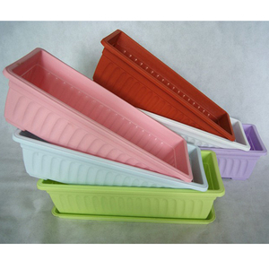 Pots de fleurs <span class=keywords><strong>en</strong></span> plastique décoratifs de grand jardin extérieur et intérieur bon marché <span class=keywords><strong>en</strong></span> <span class=keywords><strong>gros</strong></span> grande jardinière pour les plantes d'intérieur - Product Image 5
