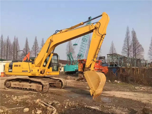Excavatrice sur chenilles, machines de construction, excavatrice d'occasion KOMATSU PC200-7, équipement lourd, excavatrice à SHANGHAI - Product Image 3