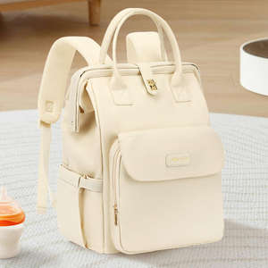 Mochila multifuncional portátil para mujer con gran capacidad y separación de ropa seca y húmeda, bolso de moda, bolso de viaje para mamá - Product Image 1