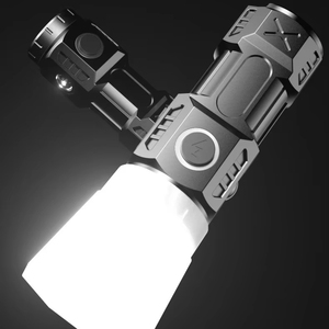 Lanterna LED USB Ricaricabile Impermeabile con Magnete per Esterni - Product Image 1