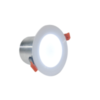 M 2.5 pouces gamme complète 2.4G Bluetooth haut-parleur de plafond actif 2*5W Mini haut-parleur paire avec lumière LED