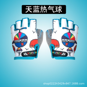 Guantes de bicicleta Xpush para niños, transpirables, de medio dedo, para deportes de ciclismo - Product Image 2