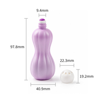 Nouveau Marqueur à Points Courbé 2026, Marqueur Lavable Ergonomique en Forme de Taille, Stylo à Points pour Enfants pour la Création Artistique Précoce