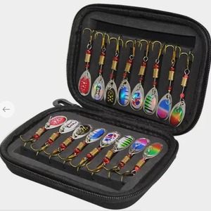 Juego de lentejuelas compuestas de 16 piezas al por mayor con material plástico bolsa pequeña giratoria externa EVA <span class=keywords><strong>Balo</strong></span> Luya cebo juego transfronterizo - Product Image 1