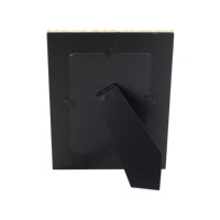 Support de cadre photo en bois style bohème, double usage (mur ou table), tailles 4x6, 5x7, 8x10 pouces, personnalisable avec logo, vente en gros