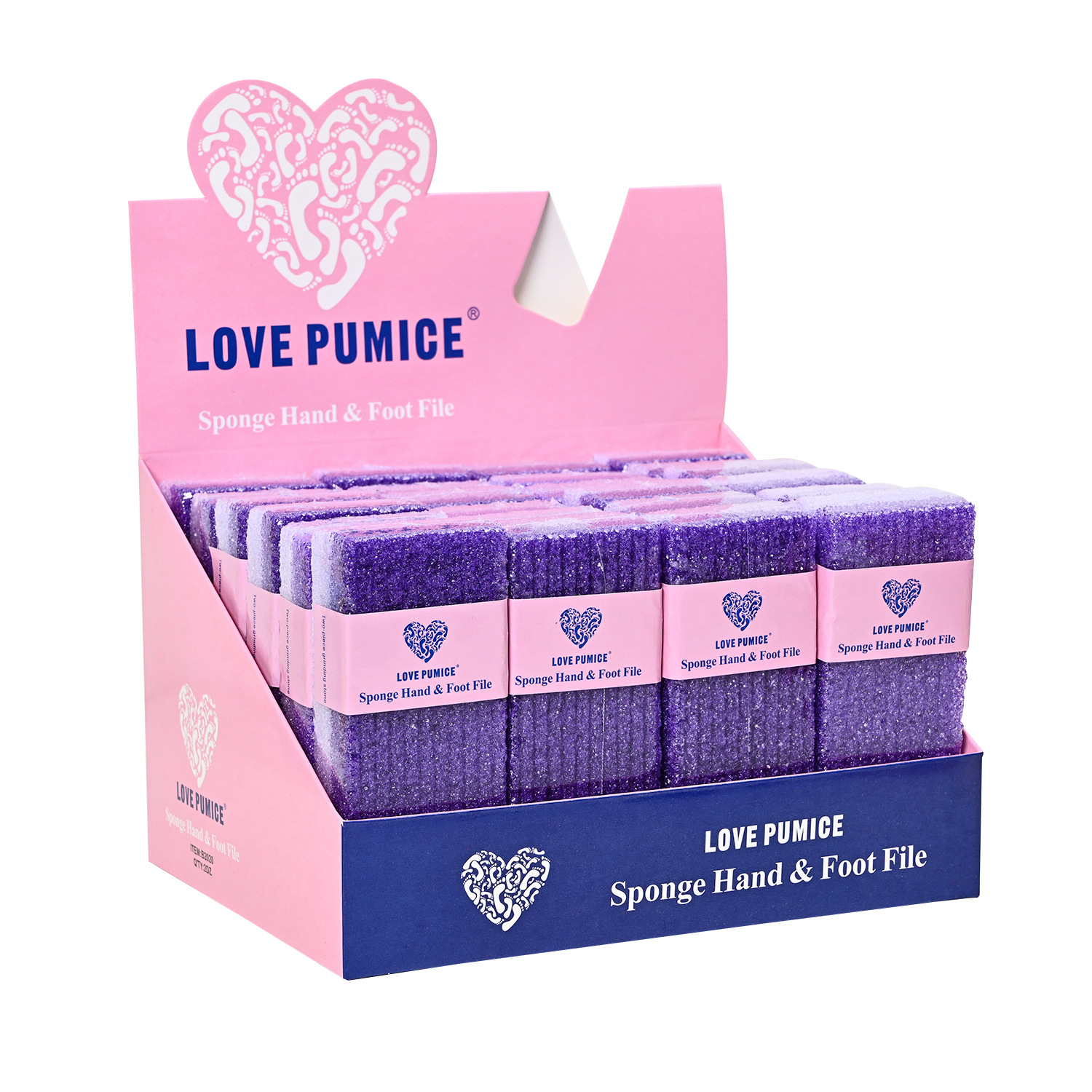 12525cm-4pcs-light purple-dark purple