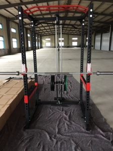 Fitness Bodybuilding Power Cage Rack mit Riemens cheibe für Fitness bänke und-gestelle - Product Image 4
