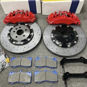Kit de Freinage Gros Calibre en Gros avec Étriers 6 Pistons et Disques de Frein Carbone-Céramique pour BMW G30 G35 G20 G10 E36 Subaru WRX STI <span class=keywords><strong>Ford</strong></span> <span class=keywords><strong>Focus</strong></span> Mk - Product Image 1