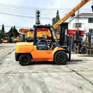 <b>Used</b> for 50 Mini Forklift 3 Ton Capacity Powered <b>Pallet</b> Truck Diesel Engine CE Certified Good Condition Sale EMC Certified - Product Image 5