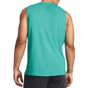 Eco Organic Cotton Tank <b>Top</b> Men <b>Low</b> Impact Dye Ethical Production Sustainable Lounge Wear Green Wholesale Buyers Custom Base - Product Image 3