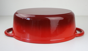 Casserole en fonte émaillée de forme ovale, très vendue, couleur, marmite, ustensiles de cuisine - Product Image 4