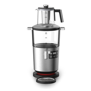 Nuovo Modello <span class=keywords><strong>Samovar</strong></span> <span class=keywords><strong>Elettrico</strong></span> Senza Fili 2300W, Teiera 3.5L + 1L in Vetro Borosilicato, Bollitore per Tè Turco Digitale per Uso Domestico - Product Image 6