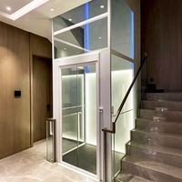 Lift Mini Senyap, Lift Cerdas untuk Rumah, Lift untuk Apartemen, Vila, Transportasi Penumpang
