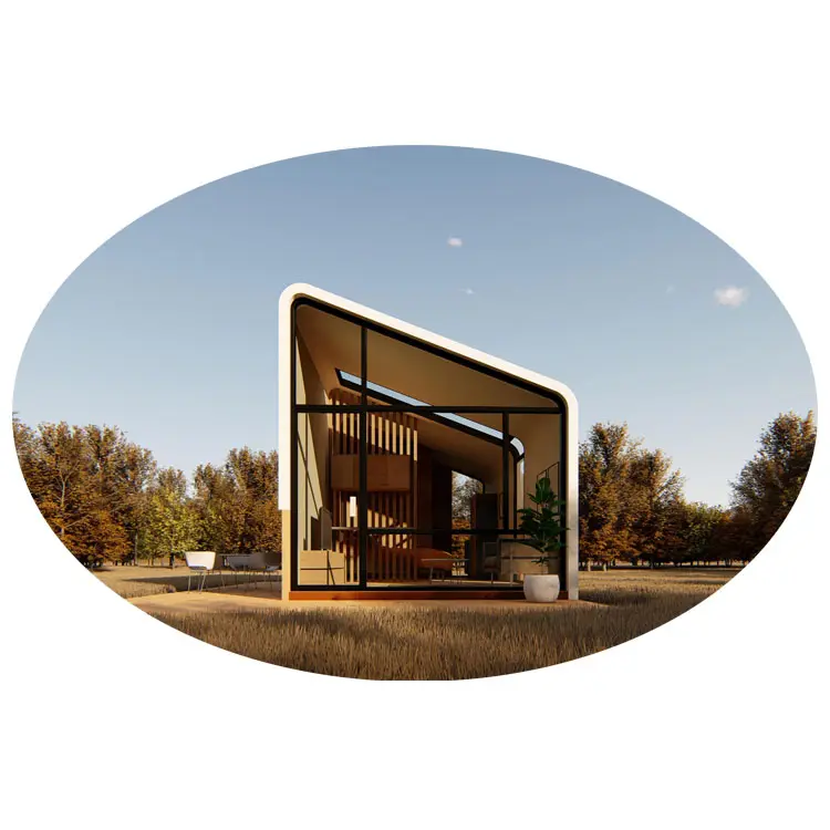 Сборный контейнерный дом MH02, индивидуальная стальная коробка, креативный модульный дом, крошечные дома, модульный