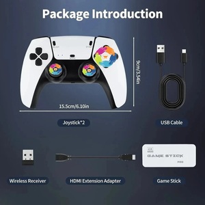 Console de <span class=keywords><strong>jeux</strong></span> vidéo rétro U10 4K avec Fire TV Stick et manette sans fil 2.4G - Product Image 5