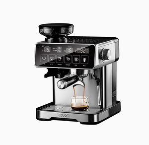 Cafetera Espresso de Acero Inoxidable de 20 Bares, Uso Doméstico y Comercial, Botones de Pantalla Táctil con Espumador de Leche, Hoteles - Product Image 3