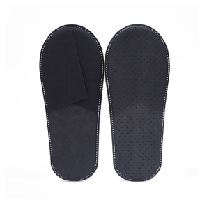 รองเท้าแตะผ้านอนวูฟเวนสำหรับแขกโรงแรมโรงแรมแบบใช้แล้วทิ้งเป็นมิตรต่อสิ่งแวดล้อมสำหรับการเดินทางซาลอนเครื่องบิน - Product Image 5