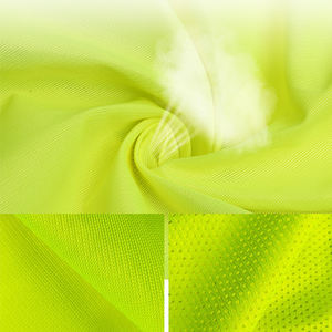 سترة أمنية محمولة عاكسة عالية الوضوح لموقع البناء سترة مرورية عالية الوضوح - Product Image 3