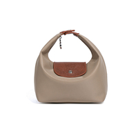 Sac à main polyvalent pour femme, sac tressé 2025, sac fourre-tout en nylon imperméable avec deux bretelles amovibles, sac bouffant tendance