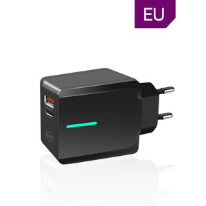 Cho Huawei/Xiaomi Điện Thoại Di Động 66W Sạc Châu Âu Mỹ Anh Siêu Nhanh Sạc Đầu Pd + <span class=keywords><strong>USB</strong></span> 2 <span class=keywords><strong>USB</strong></span> Ngắn Mạch EU - Product Image 6