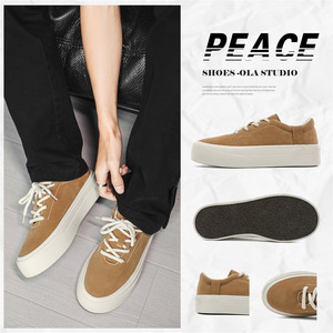 Sandalias de lona de suela gruesa para hombre, estilo casual, para verano, tendencia de moda, venta al por mayor, zapatos de skate. - Product Image 5