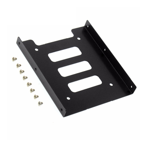 Adaptateur de support de montage pour disque dur HDD 2,5 pouces vers baie 3,5 pouces, en métal, pour SSD, plateau pour SSD - Product Image 1