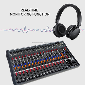 Hiệu ứng chuyên nghiệp Equalizer Studio kỷ lục <span class=keywords><strong>6</strong></span> 8 12 16 kênh âm nhạc Mixer Card âm thanh âm thanh karaoke giao diện <span class=keywords><strong>USB</strong></span> trộn giao diện điều khiển - Product Image 4