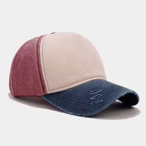 Cappello <span class=keywords><strong>a</strong></span> 5 Pannelli Personalizzato con Logo Stampato o Ricamato, Stile Sportivo in Cotone Lavato Effetto Vissuto, Berretto da Baseball per <span class=keywords><strong>Uomo</strong></span> e <span class=keywords><strong>Donna</strong></span>, Look Formale - Product Image 5