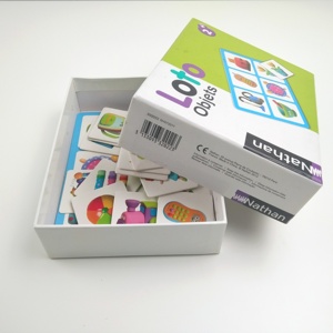 Personnalisé en gros impression de jeux de cartes éducatifs de bonne qualité jeu de cartes à jouer pour les enfants - Product Image 1