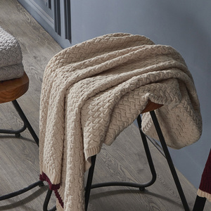 Chăn Ném Chăn Len Hữu Cơ Dày Merino Chăn Siêu Chunky - Product Image 4