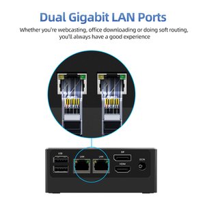 YCTIPC Mini ordenador NUC Mini PC de escritorio <span class=keywords><strong>Intel</strong></span> N100 N150 N95 procesador 16GB RAM DDR5 512GB NVMe SSD Mini PC WiFi5 con BT <span class=keywords><strong>4</strong></span>,2 - Product Image 4