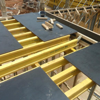 Système de coffrage de table en bois pré-assemblé réutilisable, anti-déformation, avec poutre en bois H20 pour coffrage de dalle en béton