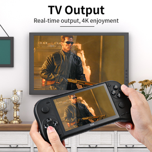 X50 5.1 Inch HD Retro Phong Cách Cầm Tay Trò Chơi Giao Diện Điều Khiển Với 64GB Bộ Nhớ Wi-Fi Truyền Thông Đầu Ra TV Cầm Tay Trò Chơi Video Cho Trẻ Em - Product Image 3