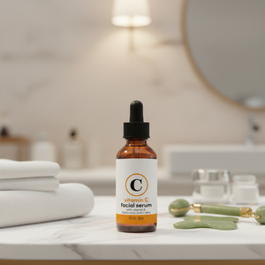 Sérum hydratant illuminateur Radiant Glow avec 30 ml d'hydratation, propriétés anti-rides et anti-âge, vitamine C liquide pour le visage - Product Image 1