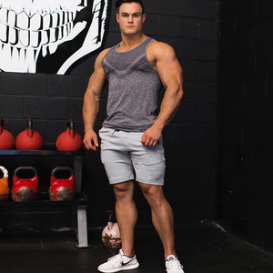 Canotta Sportiva da <span class=keywords><strong>Uomo</strong></span> per Bodybuilding con Stampa Personalizzata del Logo, Sublimazione su Tessuto - Product Image 6