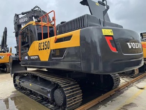 รถขุดตีนตะขาบ Volvo EC350DL มือสองขายดี 35 ตัน สภาพสมบูรณ์ รถขุดมือสอง ระบบไฮดรอลิก Kawasaki พร้อมเกียร์และลูกปืน - Product Image 1