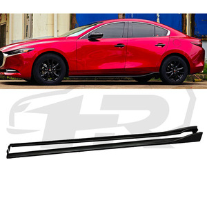 Material ABS de alta calidad, adecuado para 19-25 <span class=keywords><strong>Mazda</strong></span> <span class=keywords><strong>3</strong></span> Axela Side Beams Upgrade a MS Style Side Faldones Versión Premium - Product Image 2