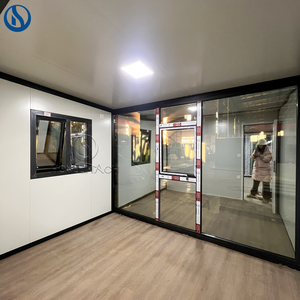 Bureau conteneurisé portable 20 pieds 40 pieds, maison préfabriquée modulaire, salle <span class=keywords><strong>de</strong></span> réunion, magasin, usage commercial - Product Image 5