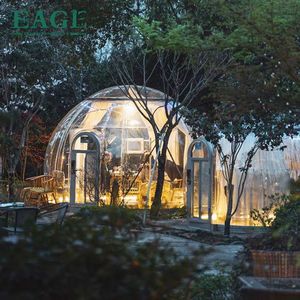 บ้านและเต็นท์ทรงโดมทรงกลมใสโปร่งแสงสำหรับใช้ในงานท้องฟ้าสำหรับปิกนิกบ้านและเต็นท์อเนกประสงค์ - Product Image 6