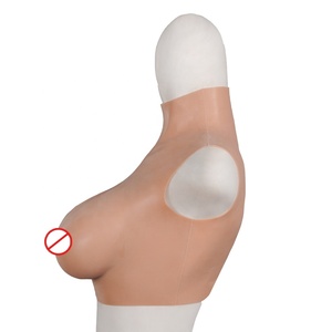 Transgender <strong>Clothing</strong> Men to Woman Artificial Boobs B C D E G Cup Silicone Breasts Tits for Crossdresser Drag Queen Sissy - Product Image 3