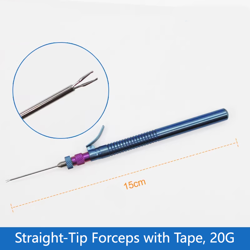 T021D Pinza a membrana dritta (con piattaforma) 20G