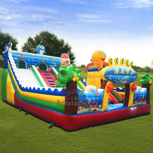 Ocean world grand château gonflable parc d'attractions jeux de carnaval jouets gonflables accessoires à <span class=keywords><strong>vendre</strong></span> - Product Image 3
